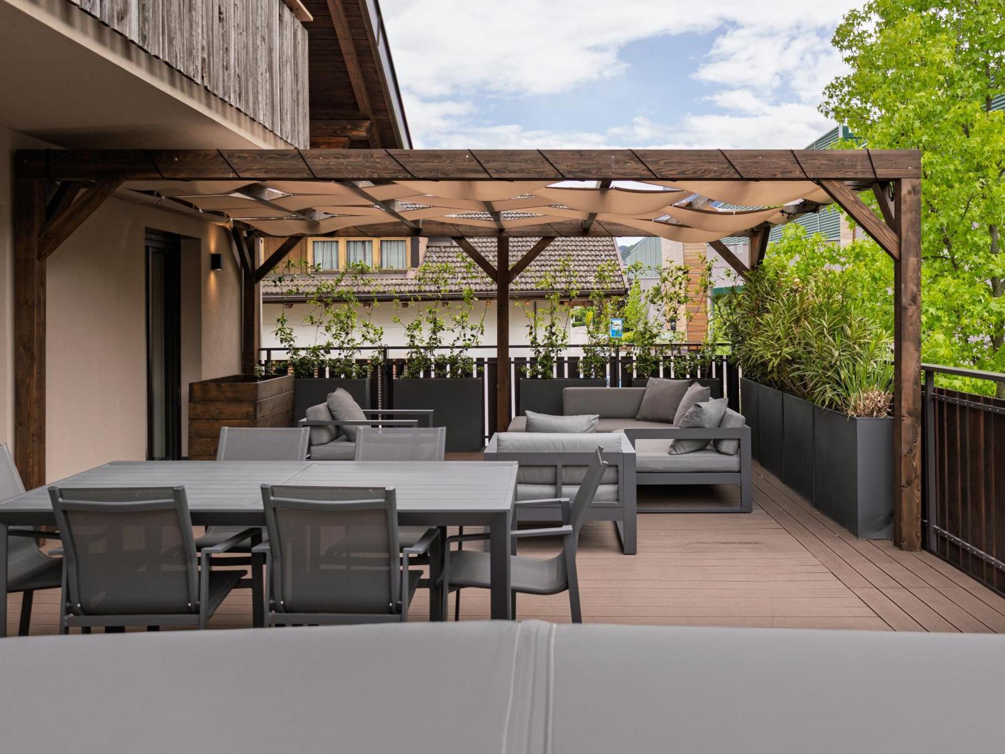 Mountain View Suites Tisens Exterior foto
