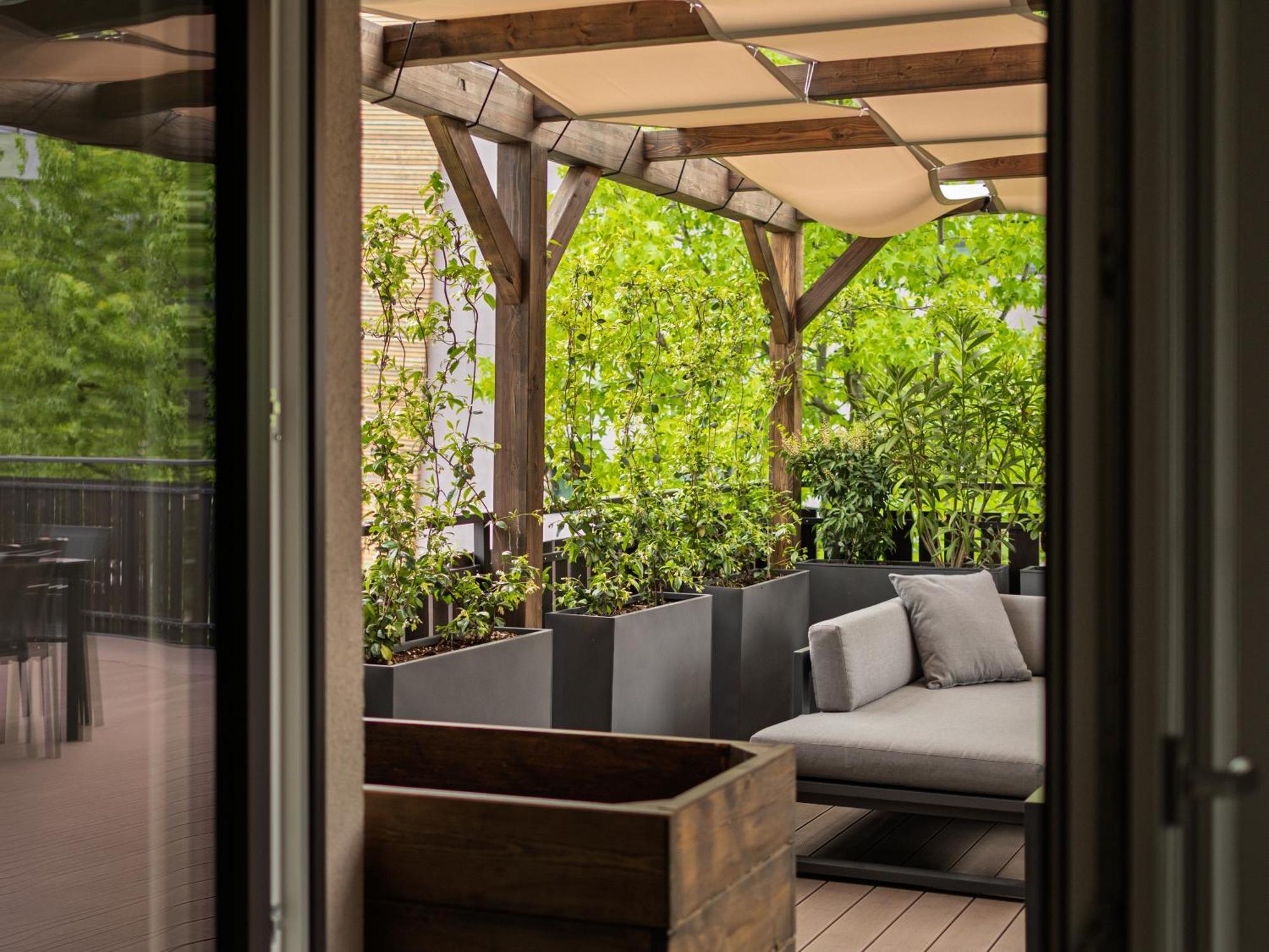 Mountain View Suites Tisens Exterior foto